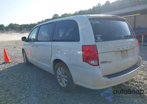 2013 Dodge Grand Caravan Sxt из США, поврежденный, VIN 2C4RDGCG7DR749063